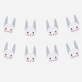 mini-rabbit-paper-garland-bunting-easter-birthday-party-3m|MLDGUIMINILAPI|Luck and Luck| 1
